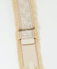 TOPKAPI 【TREASURE TOPKAPI】フリンジ ショルダーベルト 70mm