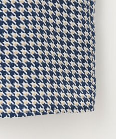 J.PRESS LADIES L 千鳥プリント フリル襟 カットソー