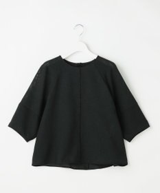 自由区 L 【人気素材・NEWデザイン】ラスティックメッシュラグランスリーブ ブラウス