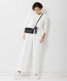 ICB 【洗える】コットンポリエステルスムース プルオーバー