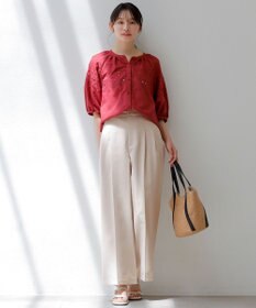 ANY SIS 【接触冷感・速乾・UVカット・洗える】スイートクール ワイドパンツ