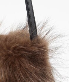 23区 【CLASSY.1月号掲載】VIOLAd'ORO FITCH ファー ショルダー バッグ