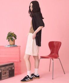 AMERICAN HOLIC 【PENNEY'S】配色ポロ+ショートパンツ