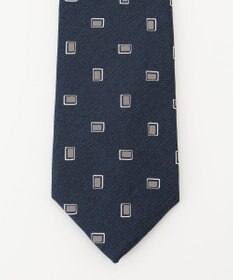 KASHIYAMA KASHIYAMAオリジナル【JAPAN MADE】ジオメタリックネクタイ