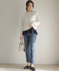 組曲 マシュマロタッチ裏毛 プルオーバー