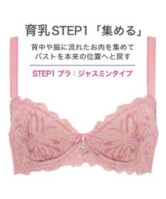 BRADELIS New York 【BRADELIS New York / 育乳補整ブラ・STEP1 集める】ジャスミンステップ1ブラ24S2