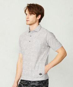 JOSEPH ABBOUD MOUNTAIN 【UNISEX】クールスキンガードカモ ポロシャツ