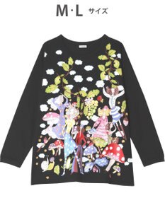 tsumori chisato SLEEP ツモリチサト トップス 長袖 ラウンドネック ルームウェア 綿100%(本体) tsumori chisato SLEEP UTX560 /ワコール