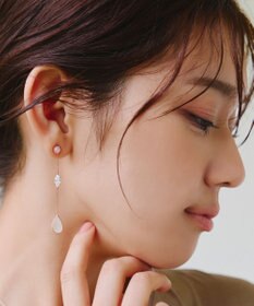 Tiaclasse 【金属アレルギー対応】　カラードロップロングピアス