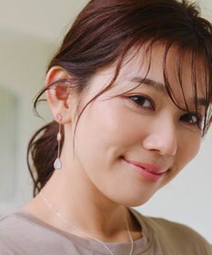 Tiaclasse 【金属アレルギー対応】　カラードロップロングピアス