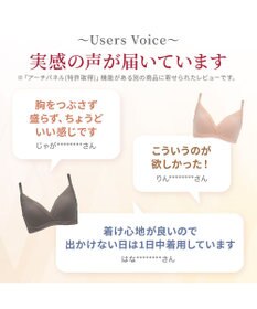 BRADELIS New York 【BRADELIS NewYork peace】すっきり楽ちん綿混ブラ 接触冷感 速乾機能で快適なノンワイヤー補整ブラ