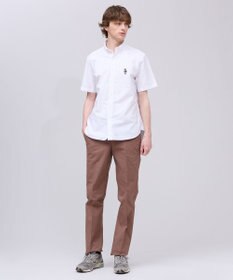 J.PRESS MEN 新デザイン【BULLDOG BOY】オックスフォード 半袖シャツ / B.D.