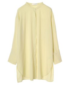 Green Parks イージーケア　比翼ボタンチュニック