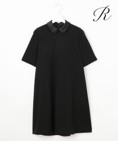 23区 S 【R(アール)】ダブルクロス 襟デザイン ワンピース