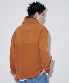 WEGO DISCUSフリースハーフジップPO