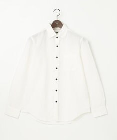 JOSEPH ABBOUD 【カラー豊富/サステイナブル】リヨセルリネンサッカーシャツ