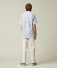 J.PRESS MEN 【クールマックス】サッカーパッチワーク シャツ