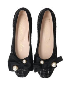 Bridget Birkin 【Bridget Birkin】ビッグパールリボンフラットシューズ