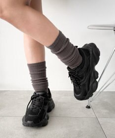 WEGO メッシュコンビ厚底スニーカー