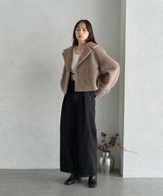 earth music&ecology タックホックデニムパンツ