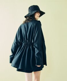 San-ai Resort（三愛水着楽園） 【WEB限定】5点セット バケットハット付きUVカット リブタンキニ+ラッシュガードセット水着【BeachQueen(ビーチクイーン）】