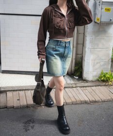 WEGO バタフライWジップショートパーカー