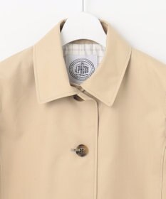 J.PRESS LADIES L 【WEB限定カラーあり・撥水】80/2 T/C ツイル ステンカラー ショートコート
