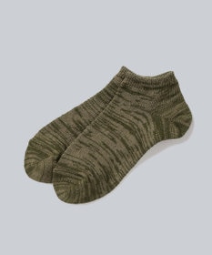 WHITE MAILS 【UNISEX】PAPER SLUB ANKLE ソックス