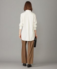 ICB 【洗える】ブラウスライクジャージー ボウタイデザインカットソー