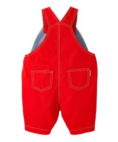 MIKI HOUSE HOT BISCUITS 【ミキハウス】【70-100cm】６分丈オーバーオール