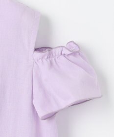 組曲 KIDS 【UVケア】【110-140㎝】バイカラー ワンピース