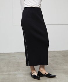 BEIGE， 【洗える】LAURA / Iラインリブスカート