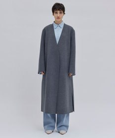 BEIGE， 【洗える】DELAUP / ダンガリー風コットンデニムシャツ