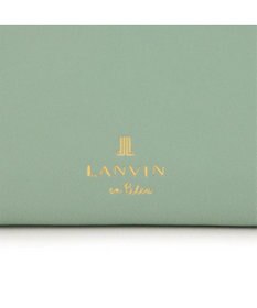 LANVIN en Bleu ペアル 薄マチLファスナー長財布