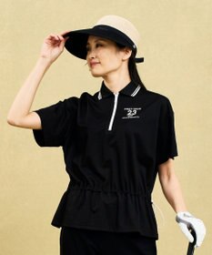 23区GOLF 【辻梨恵プロ着用】ウェストドローコードポロ