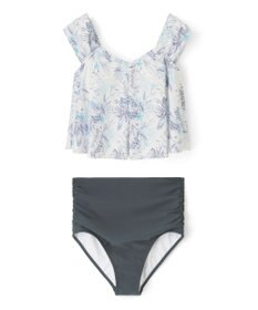 San-ai Resort（三愛水着楽園） プリントワンピ見えビキニ　9M・11L　【San-ai Resort（サンアイリゾート）】