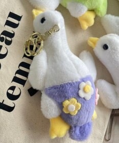 WEGO おはなあひるぬいぐるみキーホルダー