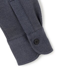 J.PRESS MEN ウールコットン ダブルカバーツイルシャツ