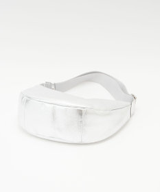 russet ソフトレザーラウンドショルダーバッグ【シルバー】(CE-1470-WEB)