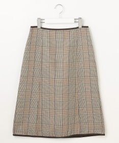 J.PRESS LADIES S 【リバーシブル】リバーチェック スカート