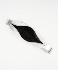 russet ソフトレザーラウンドショルダーバッグ【シルバー】(CE-1470-WEB)