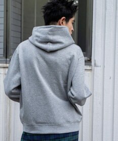 WEGO 【ユニセックス着用ITEM】リラックスフィットオーバルロゴパーカー