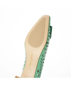 MODE ET JACOMO <MODE ET JACOMO>レーザーカットバックルモチーフパンプス