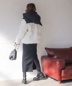 WEGO 【25年秋冬新作/ユニセックス着用ITEM/SMLサイズ展開】2WAYパファーブルゾン