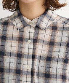 Green Parks カシュクールシアーシャツ