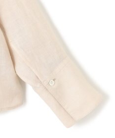 23区 【洗える】LIBECO クロップド シャツ