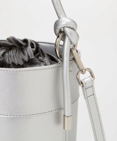 TOPKAPI 【TREASURE TOPKAPI】フェイクレザー バケツ 巾着 ショルダー バッグ