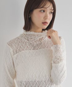 earth music&ecology 【吸湿発熱】あったかフェミニンインナー（ハイネック）