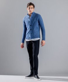 JOSEPH HOMME ツイストメランジ　ニットカーディガン