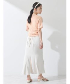 earth music&ecology ポコポコギャザードロストプルオーバー